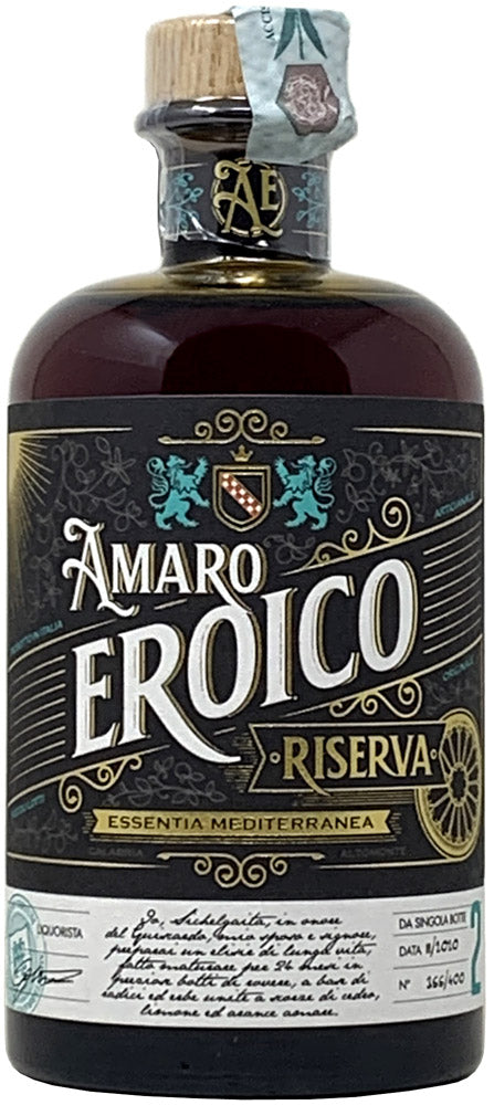 Riserva Amaro Eroico Essenza Mediterranea