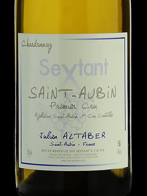 Saint aubin premier cru blanc Sextant julien altaber saint aubin
