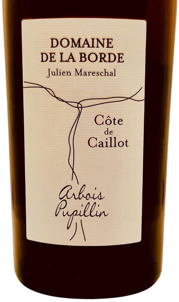 Arbois pupillin cote de caillot Jura domaine de la borde pupillin