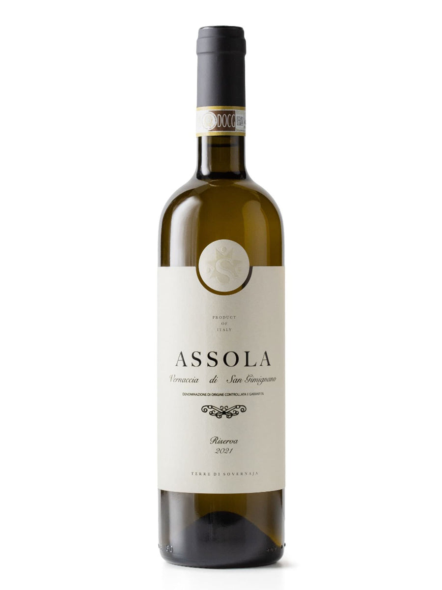 Vernaccia di san Gimignano riserva assola Terre di sovernaja san Gimignano st