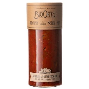 Sugo alla puttanesca Bio 550g - Bio Orto