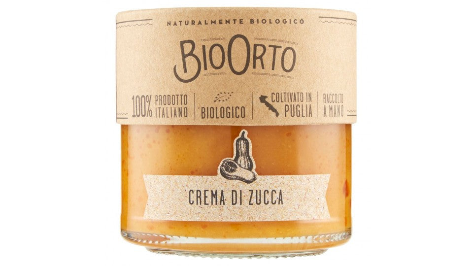 Crema di zucca Bio 185 gr - Bio Orto