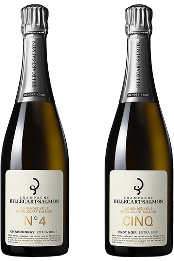 Champagne Billecart-Salmon Les Rendez-Vous N°4 Chardonnay et N°5 Pinot Noir Extra Brut - Velier