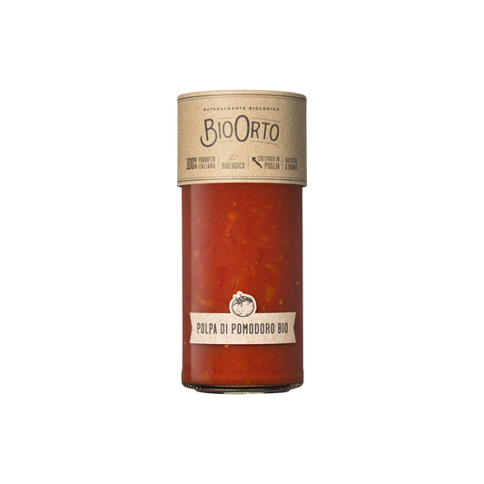 Polpa di pomodoro Bio 520gr - BioOrto