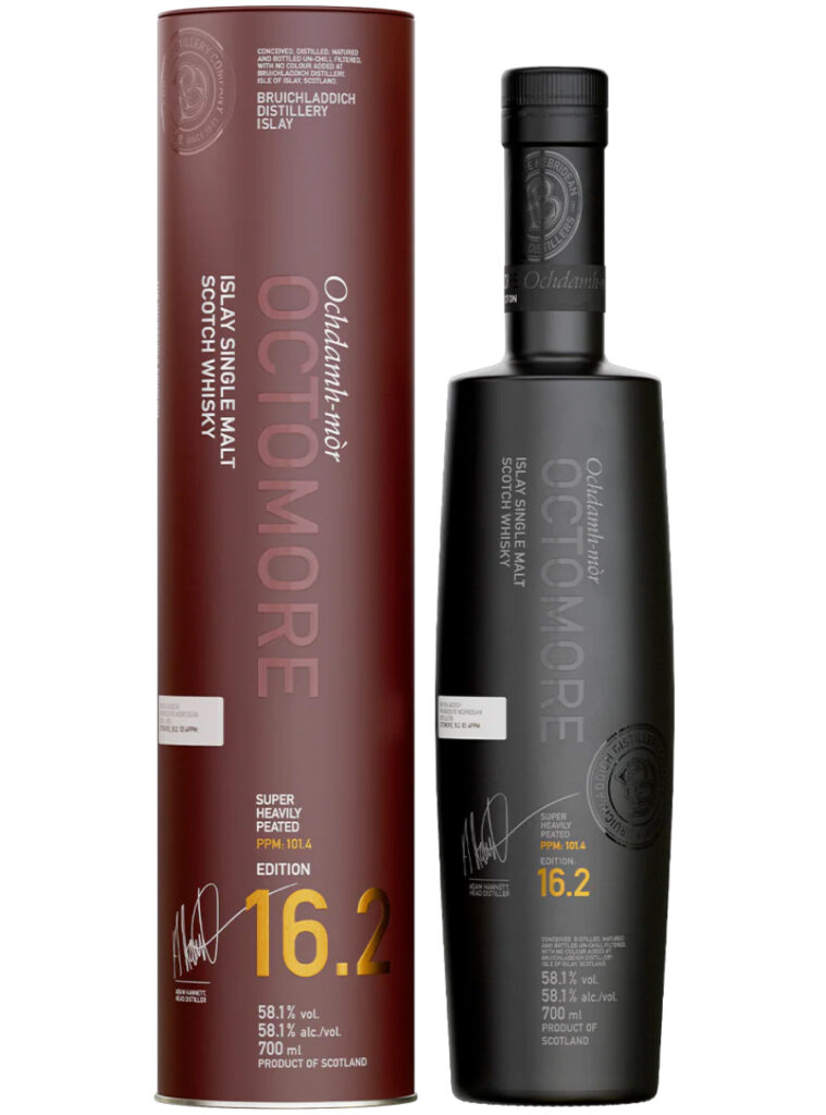 Octomore Islay Single Malt Scotch Whiskey 16.2 58.1% Vol. 70cl