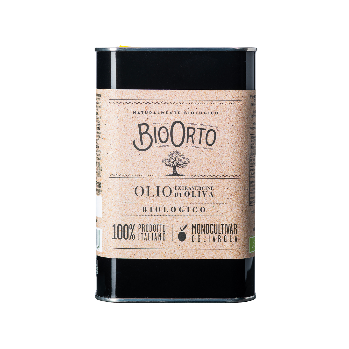 Olio EVO Monocultivar Bio di Ogliarola 3L - BioOrto