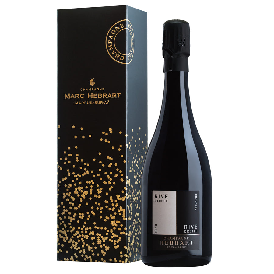 Champagne Marc Hebrart Rive Gauche Rive Droite Grand Cru Extra Brut Millésime 2013 Astucciato