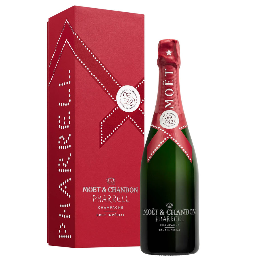 Champagne Pharrell Brut Imperial Limited Edition Deep Red - Moët & Chandon