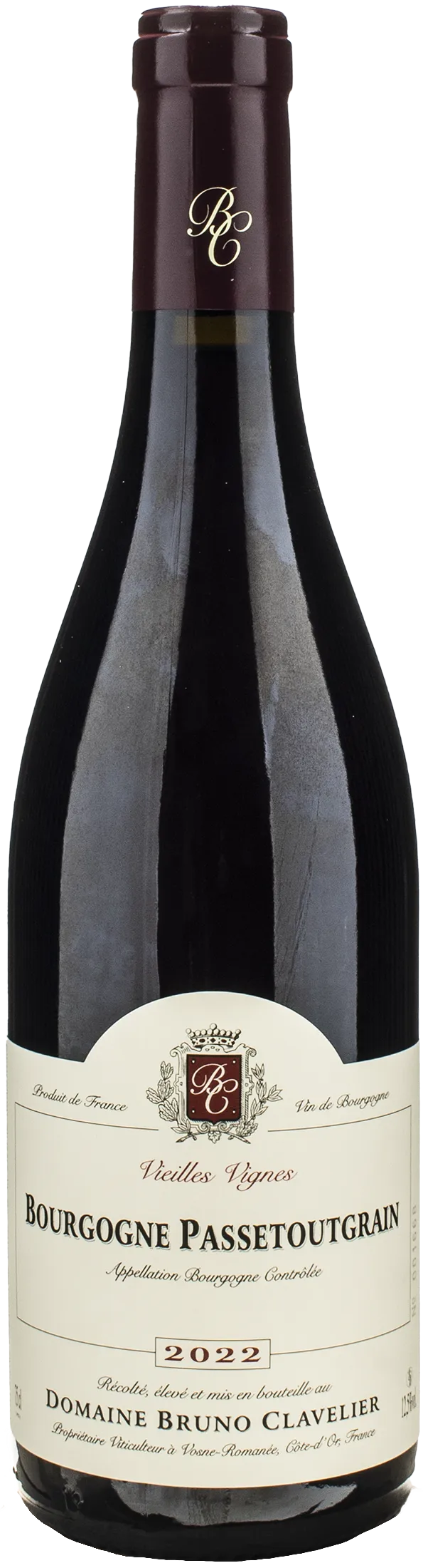 Bourgogne Passetoutgrain ABC - Domaine Bruno Clavelier
