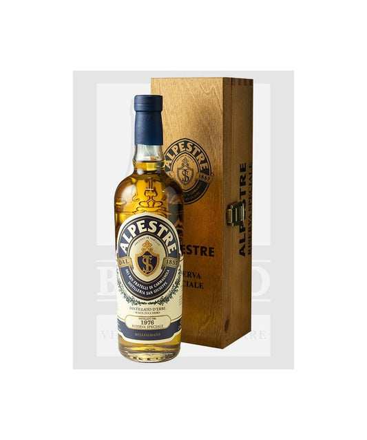 Alpestre Distillato d'Erbe Riserva Speciale 1976 70cl - Cassa Legno