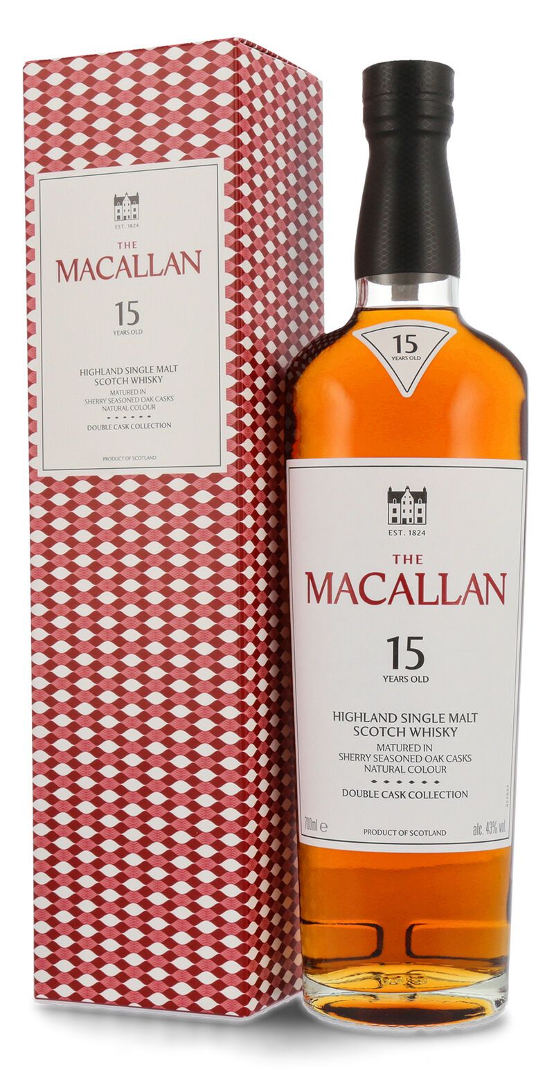 The Macallan 15 YO Double Cask 43° cl 70