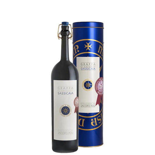 Grappa di Bolgheri Sassicaia" - Jacopo Poli (0.5l - astuccio)