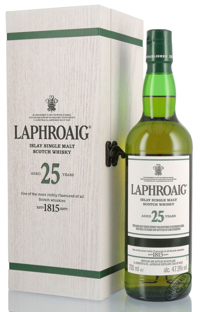 Laphroaig 25YO Cask Strength Whisky 47,3% 70cl
