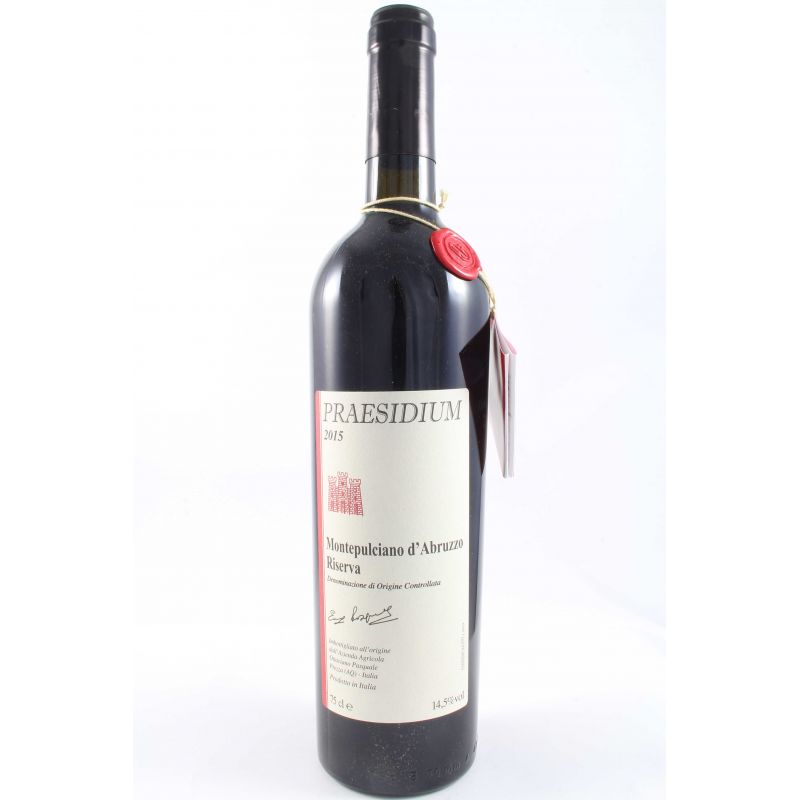 Montepulciano d'Abruzzo DOC Riserva 2015 - Praesidium