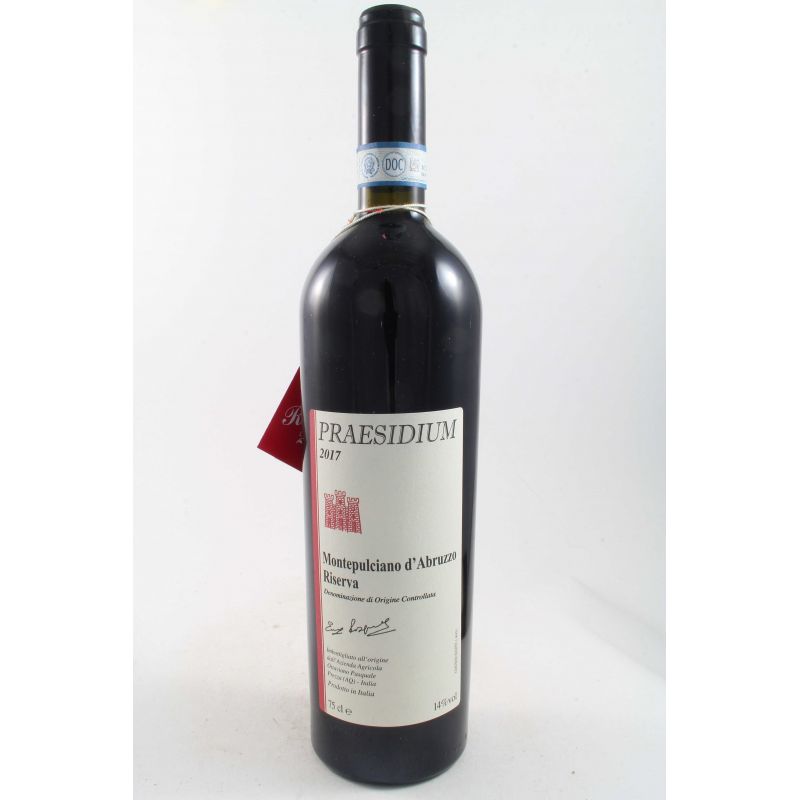 Montepulciano d'Abruzzo DOC Riserva 2017 - Praesidium