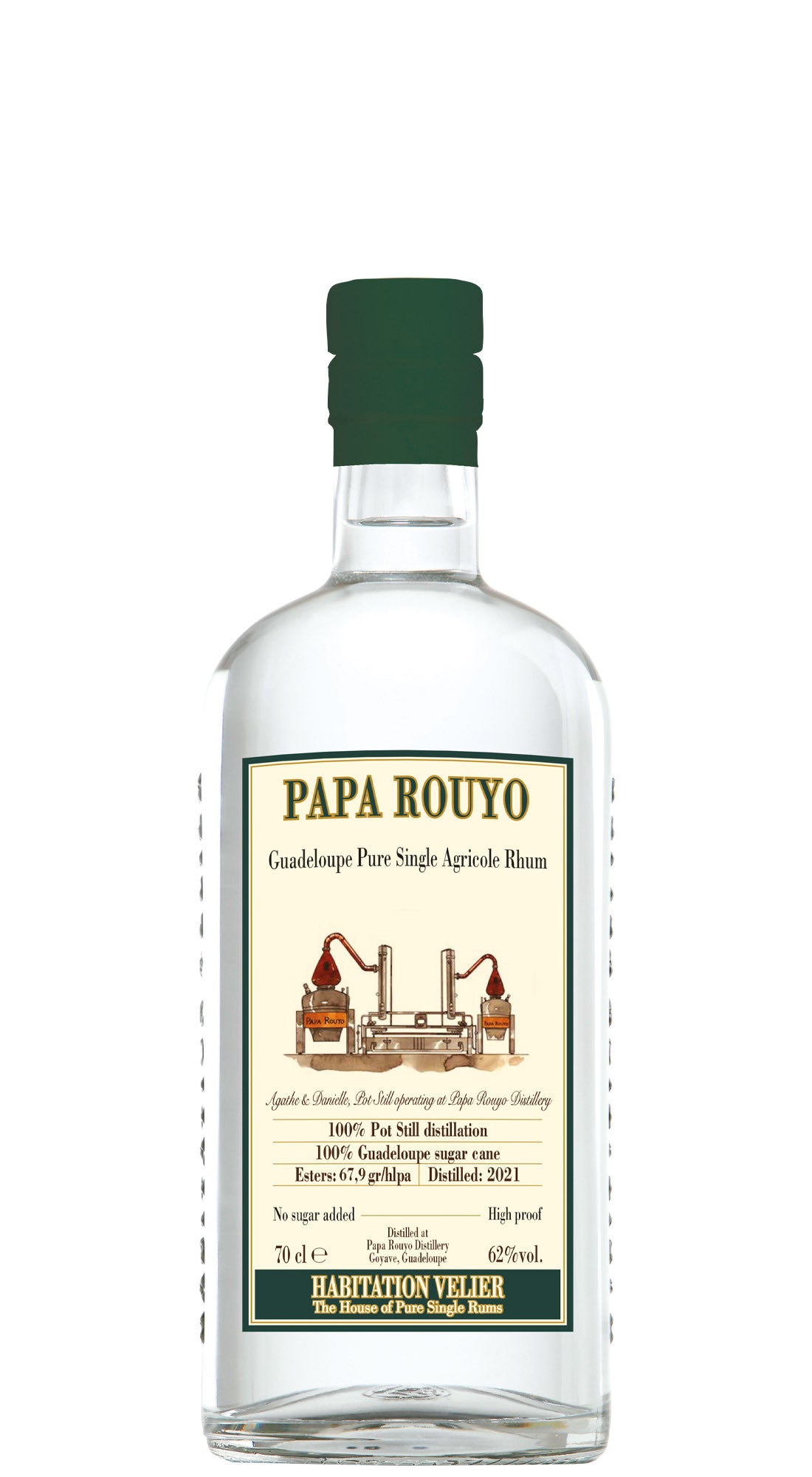 Rum Papa Rouyo White 62°