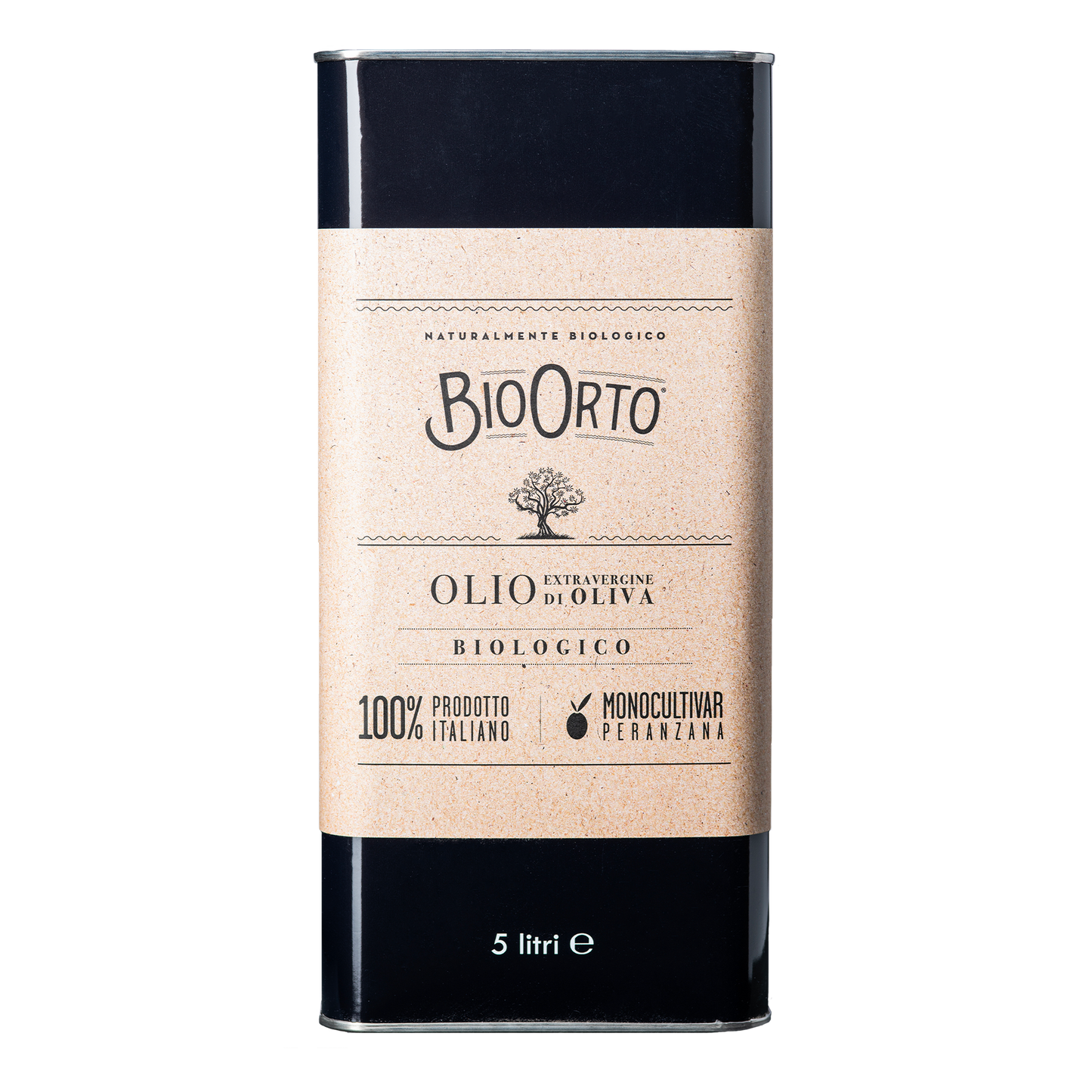 Olio EVO Monocultivar Bio di Peranzana 5L - BioOrto