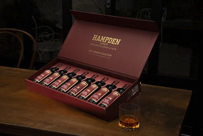 Hampden 1 An Coffret 8 Marks Collection Aged 1 Year in ex Bourbon Casks eu 52° 8x cl.20