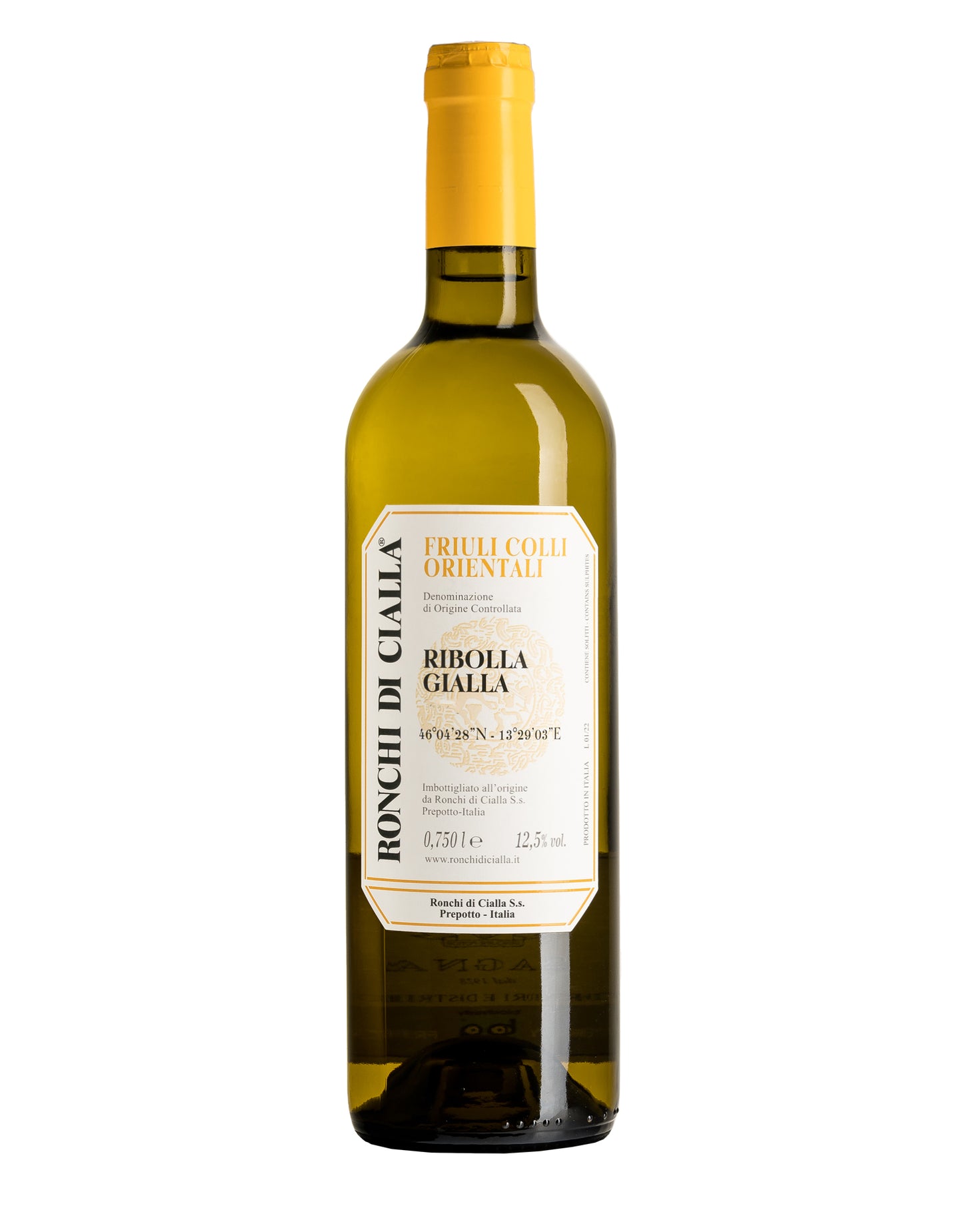 Ribolla Gialla DOC 2021 Friuli Colli Orientali - Ronchi di Cialla