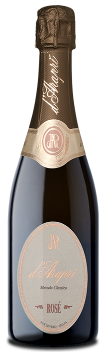 Spumante Brut Rosè Metodo Classico - d'Araprì