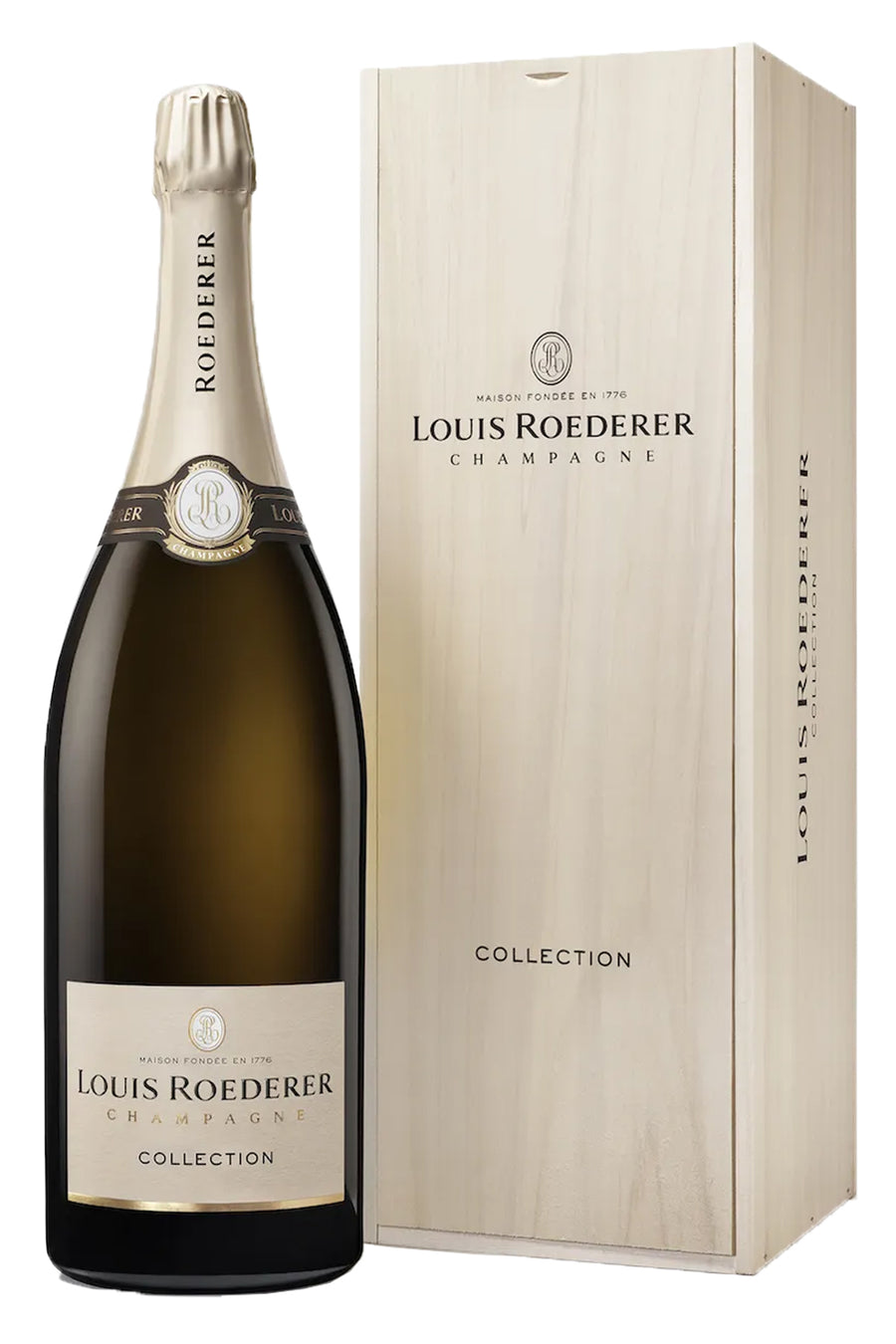 Champagne Collection 244 3L Jeroboam cassetta di legno - Louis Roederer