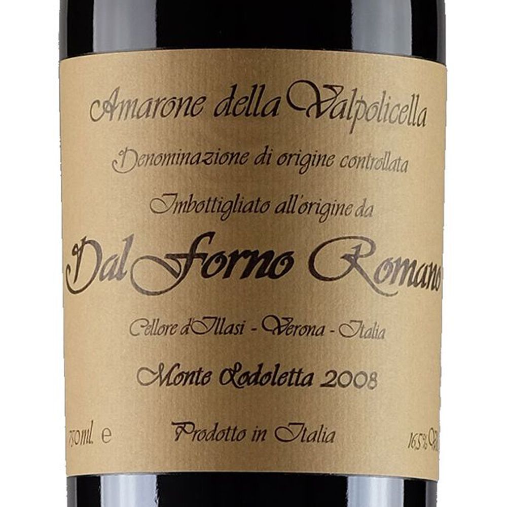 Amarone della Valpolicella DOC Monte Lodoletta 2008 - Dal forno Romano