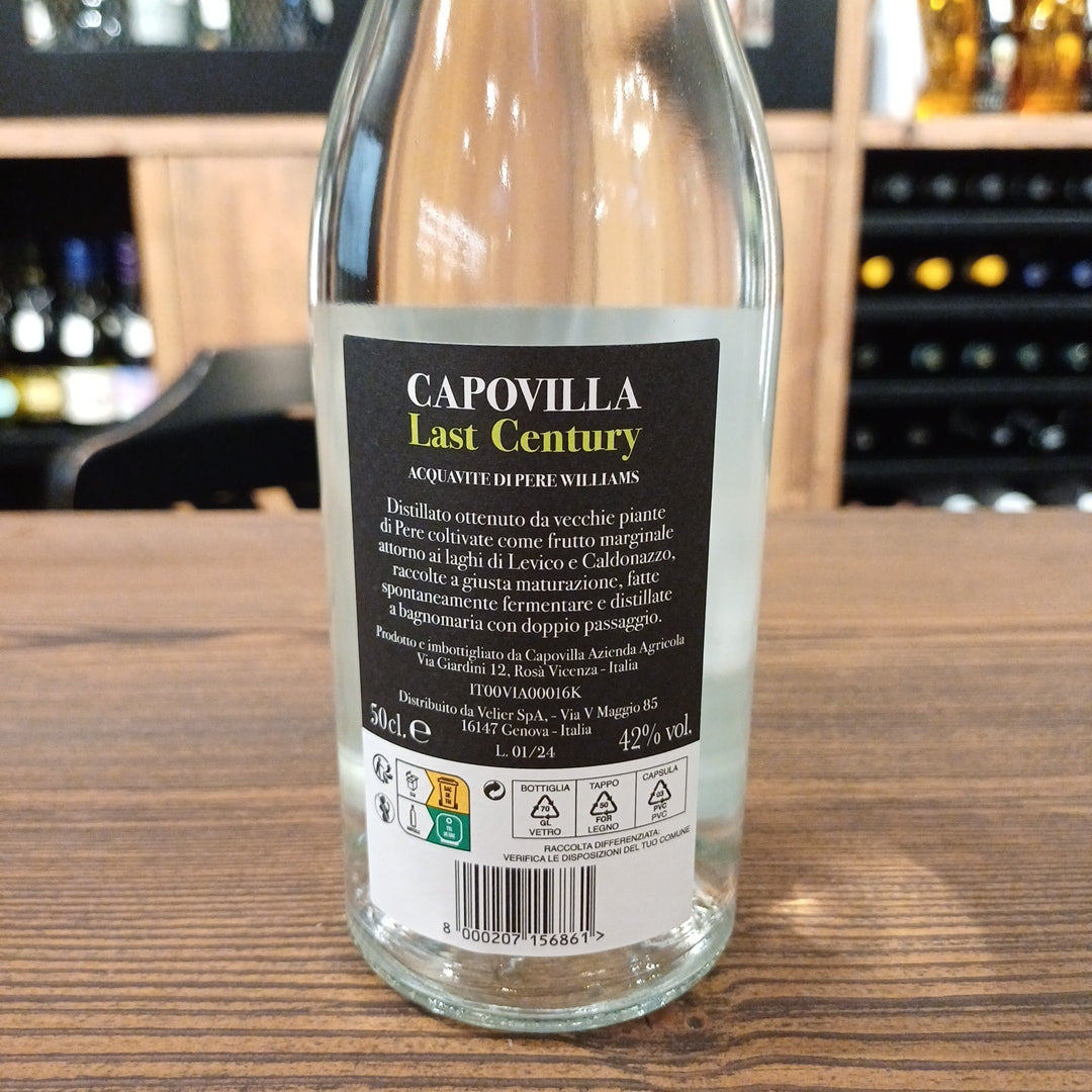 Capovilla Last Century Grappa Erminia 42° cl50