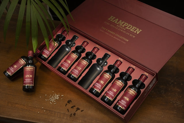 Hampden 1 An Coffret 8 Marks Collection Aged 1 Year in ex Bourbon Casks eu 52° 8x cl.20