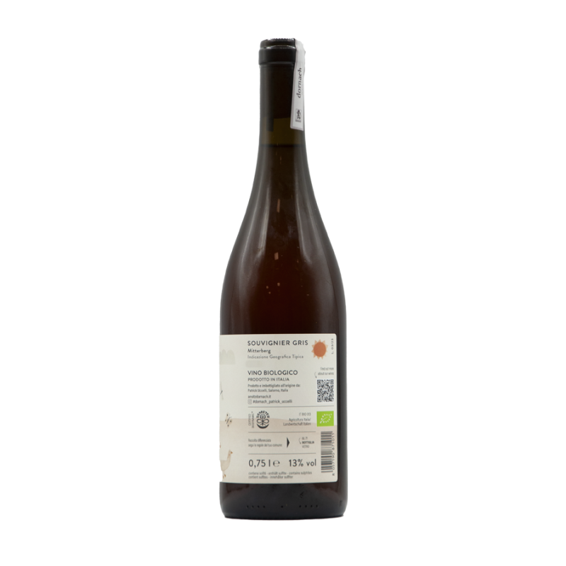 Cecile Souvignier Gris Mitterberg IGT 2022 - Dornach Patrick Uccelli