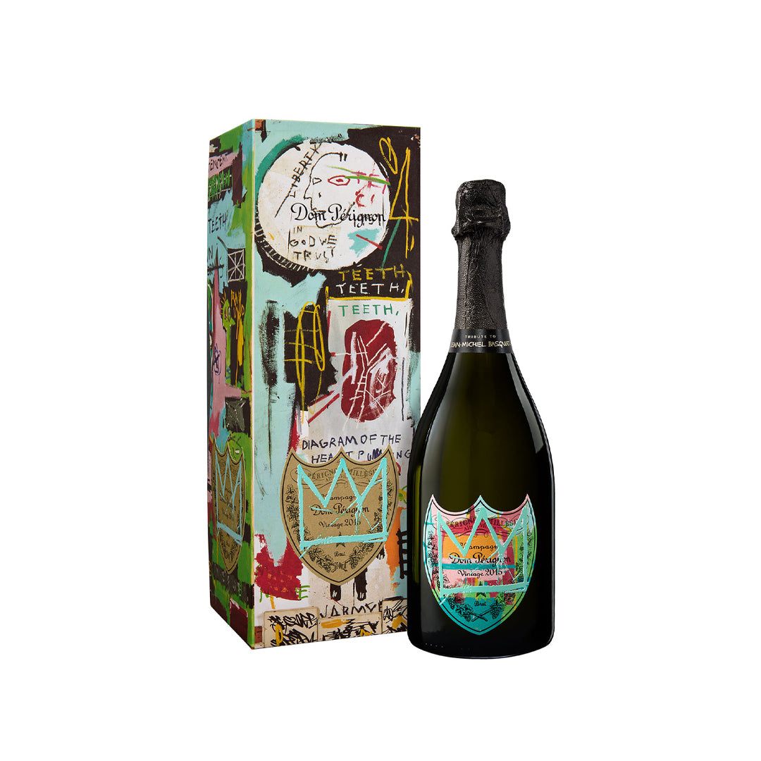 Champagne Brut Vintage 2015 "Special Edition Tribute to Jean-Michel Basquiat – 3 Bottiglie" - Dom Pérignon