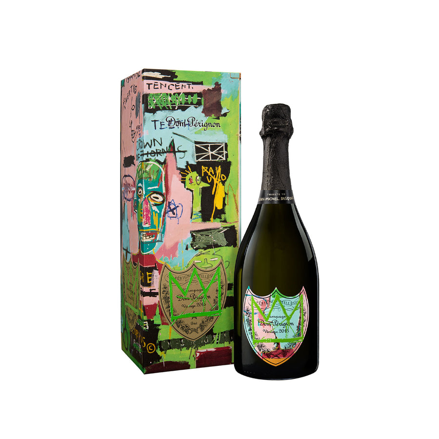 Champagne Brut Vintage 2015 "Special Edition Tribute to Jean-Michel Basquiat – 3 Bottiglie" - Dom Pérignon