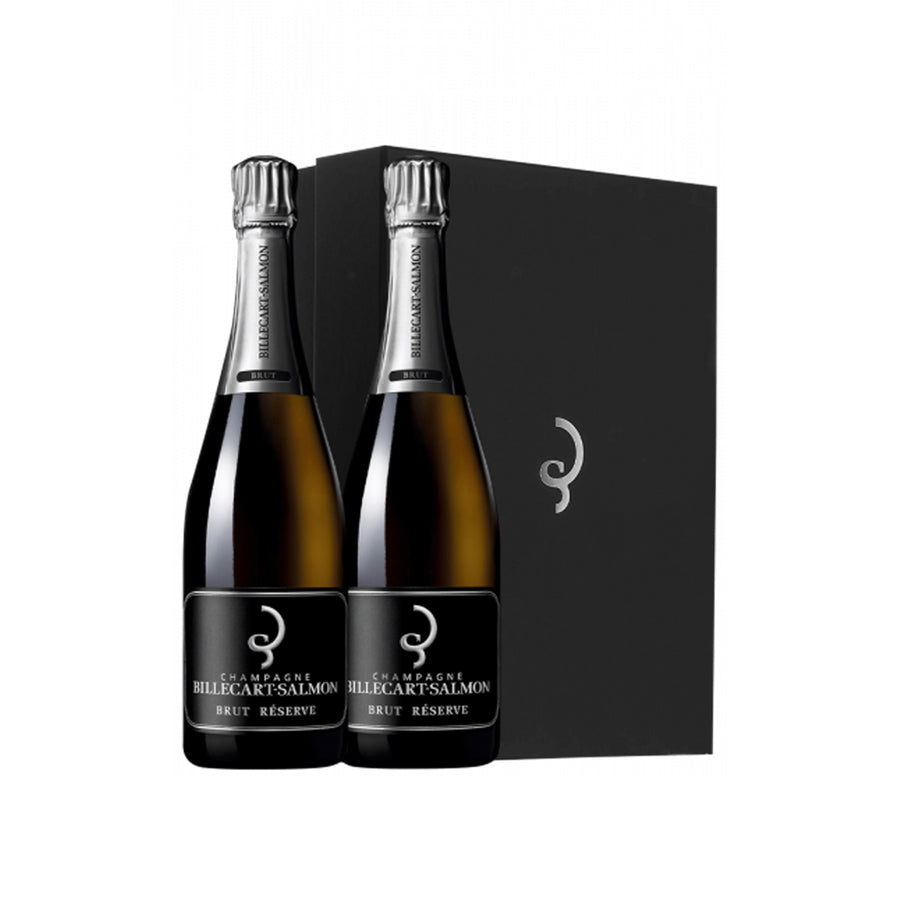 Champagne Billecart-Salmon Brut Réserve 2 Bottiglie (con astuccio) - Velier