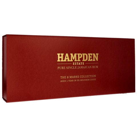 Hampden 1 An Coffret 8 Marks Collection Aged 1 Year in ex Bourbon Casks eu 52° 8x cl.20