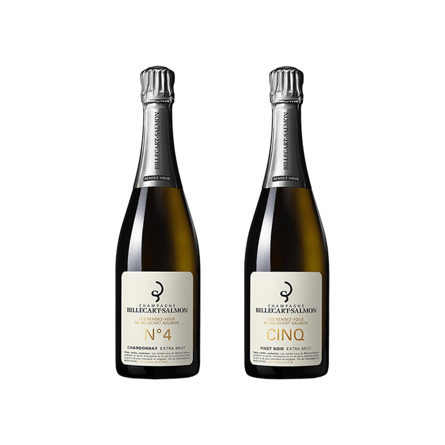 Champagne Billecart-Salmon Les Rendez-Vous N°4 Chardonnay et N°5 Pinot Noir Extra Brut - Velier