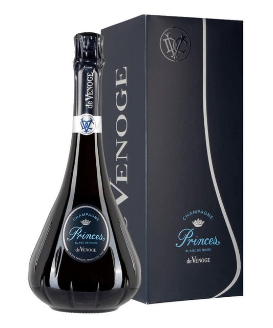 Champagne De Venoge Princes Blanc de Noirs in astuccio litografato