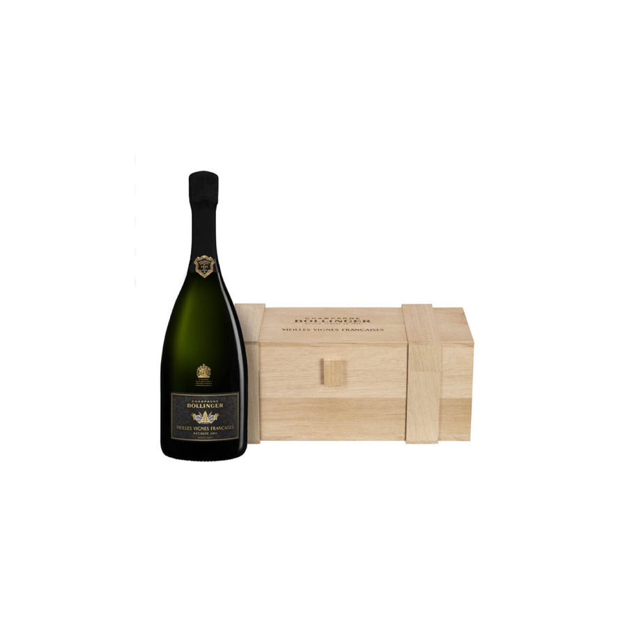 Bollinger Vielles Vignes 2013 con Cassa Legno