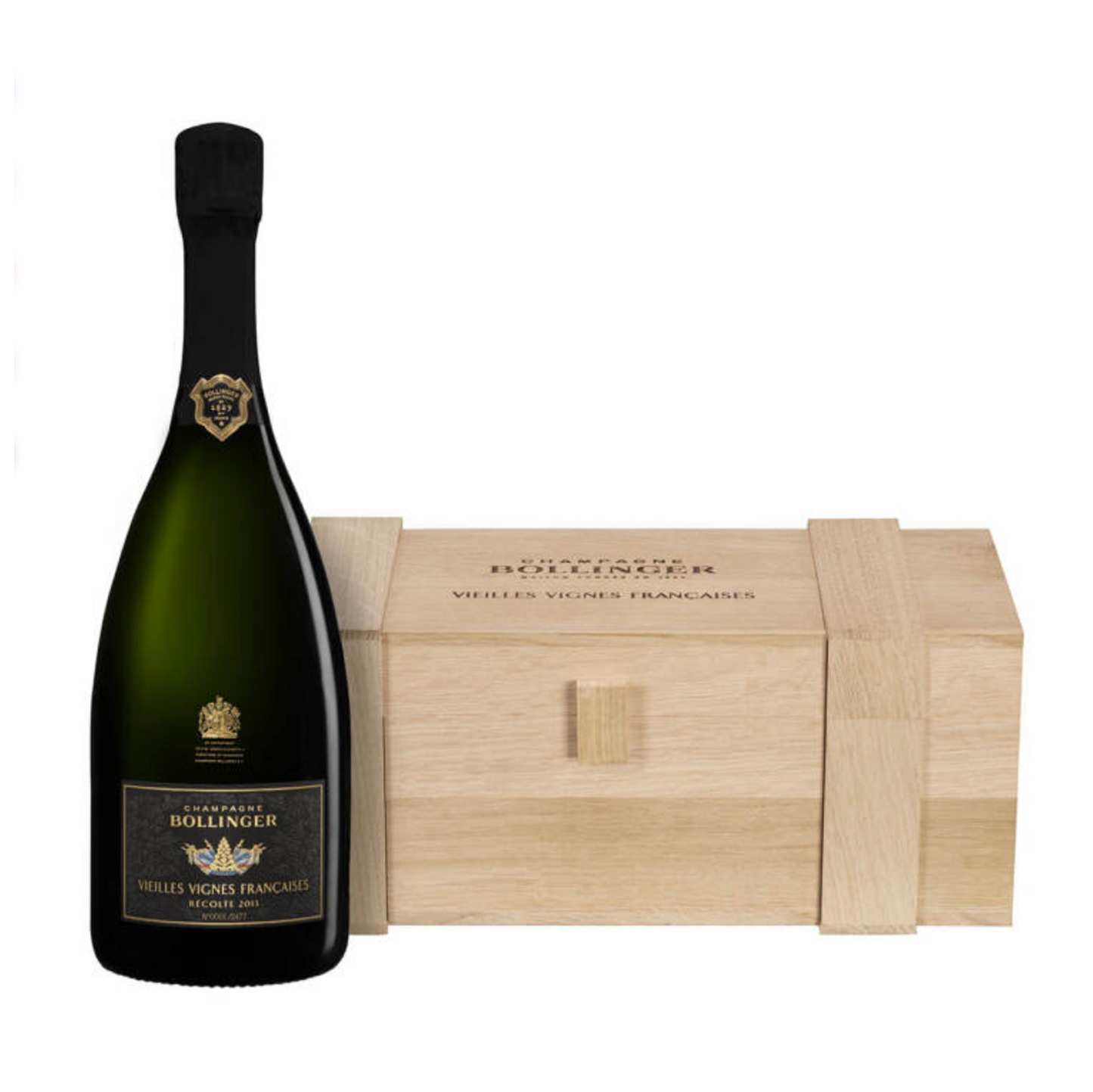 Bollinger Vielles Vignes 2013 con Cassa Legno