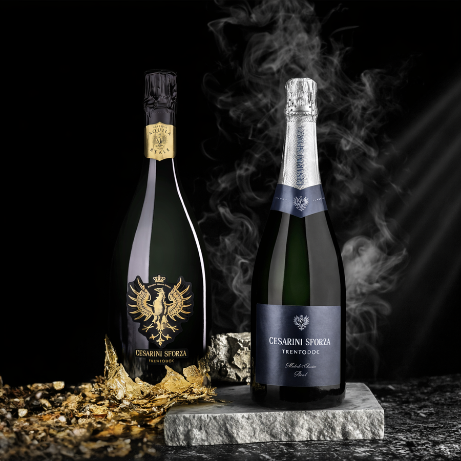 Aquila Reale Riserva Trento DOC (astucciata) + Brut Trento DOC - Cesarini Sforza