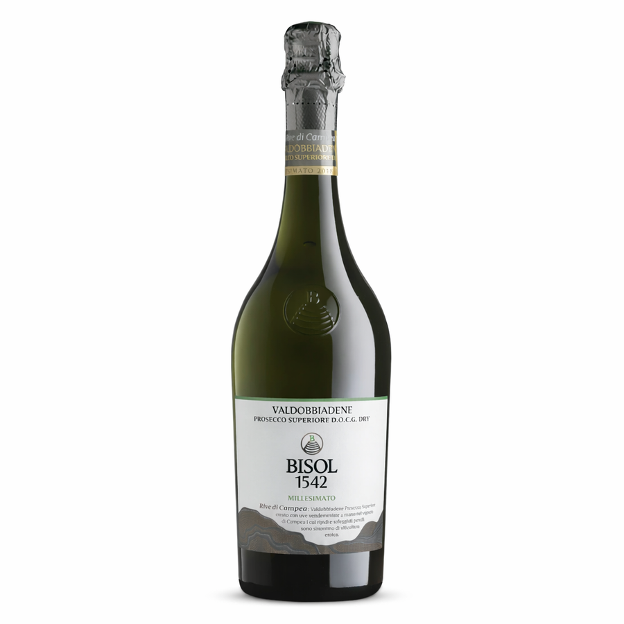 Rive Di Campea Valdobbiadene DOCG Prosecco Superiore Extra Brut - Bisol 1542