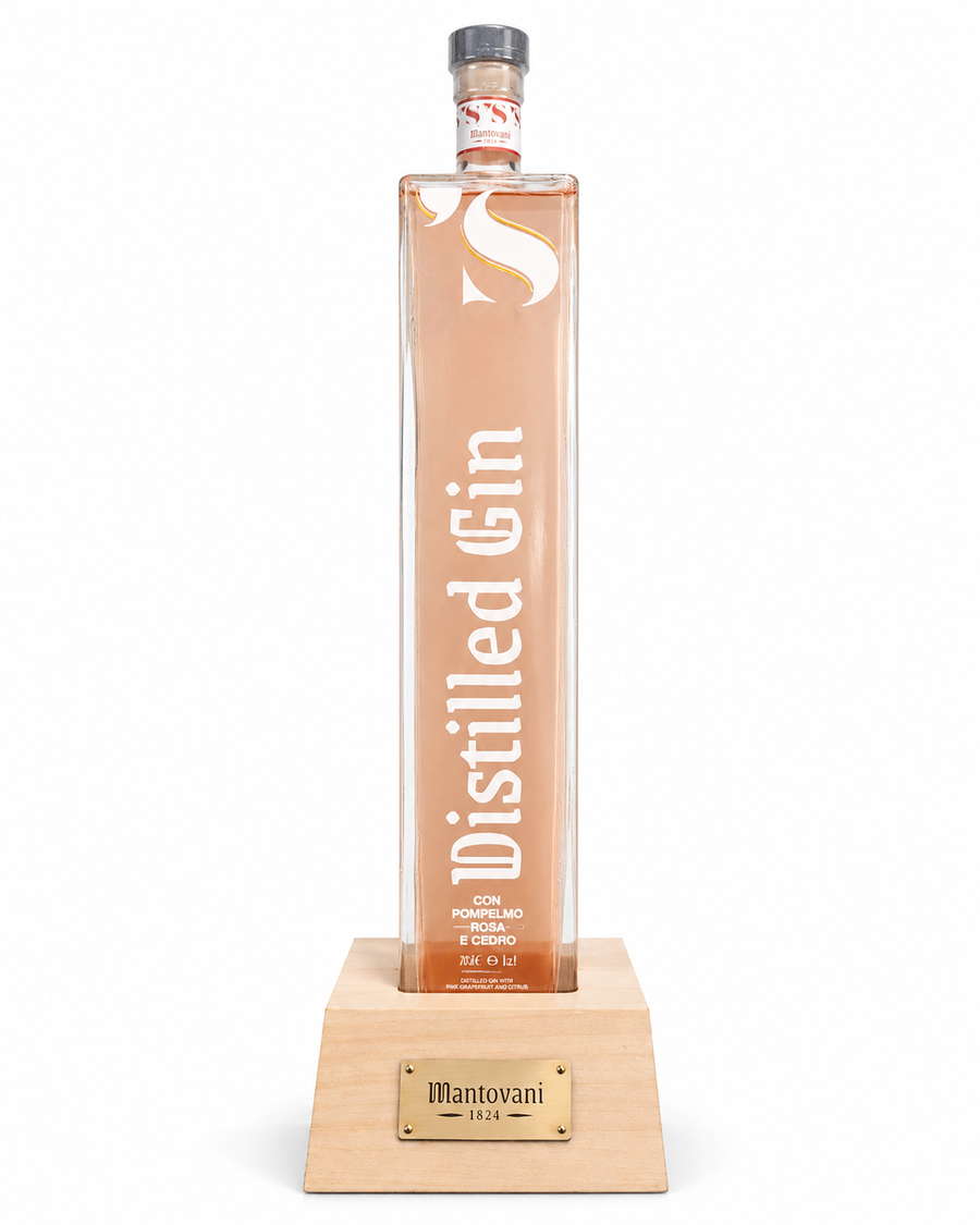 ’S Distilled Gin Pompelmo Rosa e Cedro Princess Tower 1,5 L Veneto - Mantovani