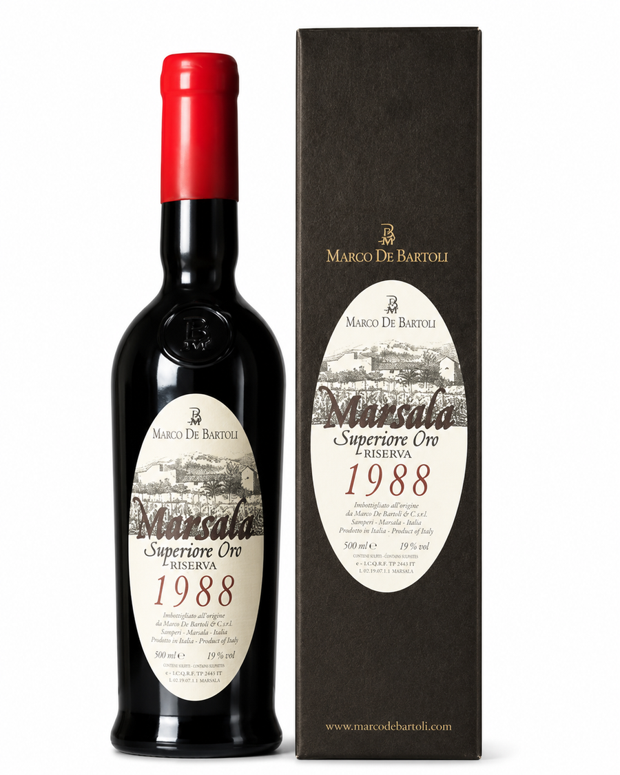 Marsala Superiore Oro Riserva 1988 (astuccio) 50cl - Marco De Bartoli