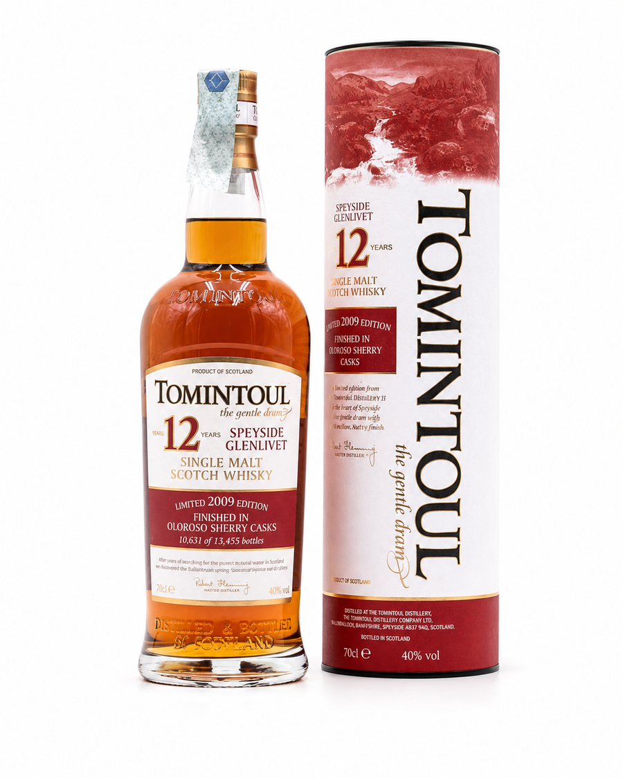 Tomintoul Whiskey 12 anni Spey Glenlivet Limited 2009 Edition 70cl 40% Astuccio