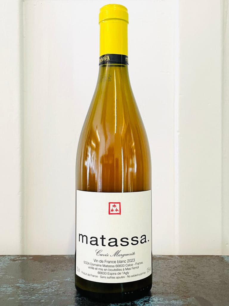 Cuvee marguerite Matassa calce