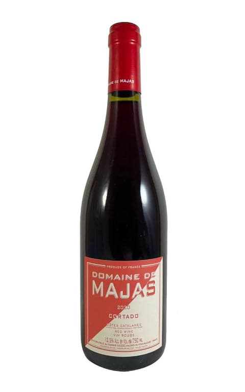 Cotes catalanes cortado Domaine majas cotes du roussillon