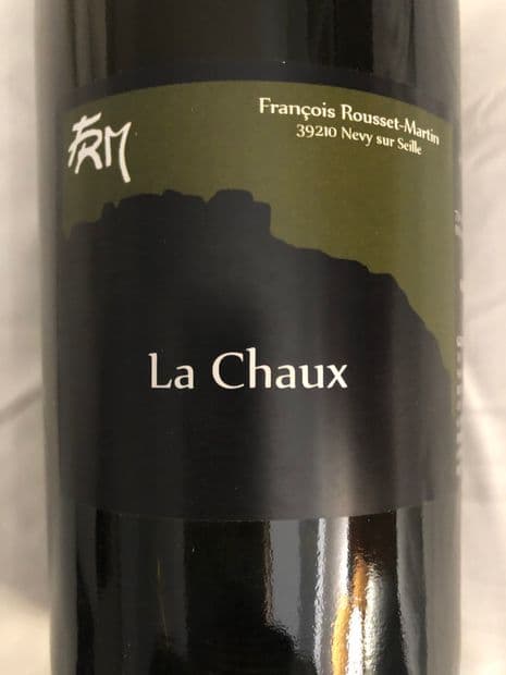 Chardonnay le chaux Domaine francois rousset martin nevy sur seille