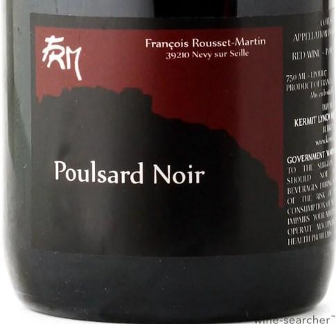 Poulsard Domaine francois rousset martin nevy sur seille