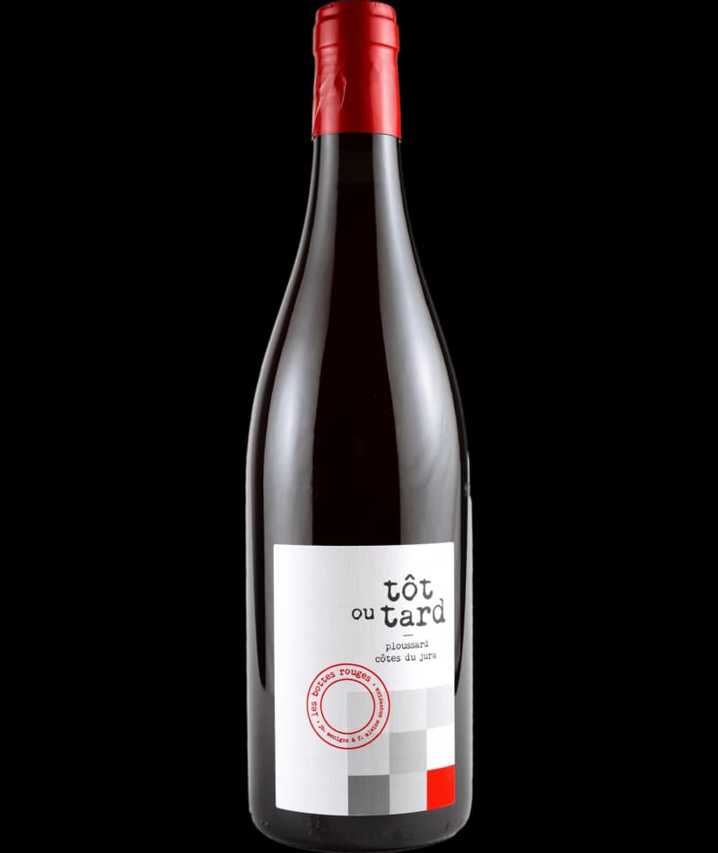 Cotes du jura tot ou tard poulsard Les bottes rouges arbois