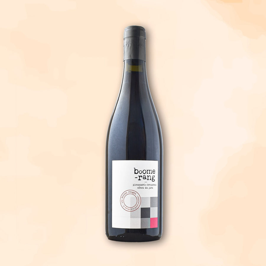 Cotes du jura boomerang poulsard trousseau Les bottes rouges arbois