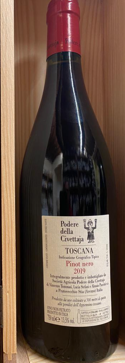 Pinot Nero IGT Toscana 2019 - Podere della Civettaja