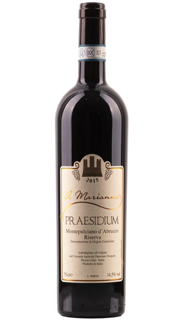 Montepulciano d'Abruzzo DOC Riserva a Marianna 2015 - Praesidium